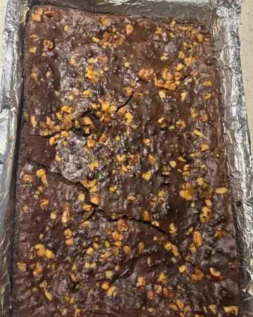 Walnut brownie